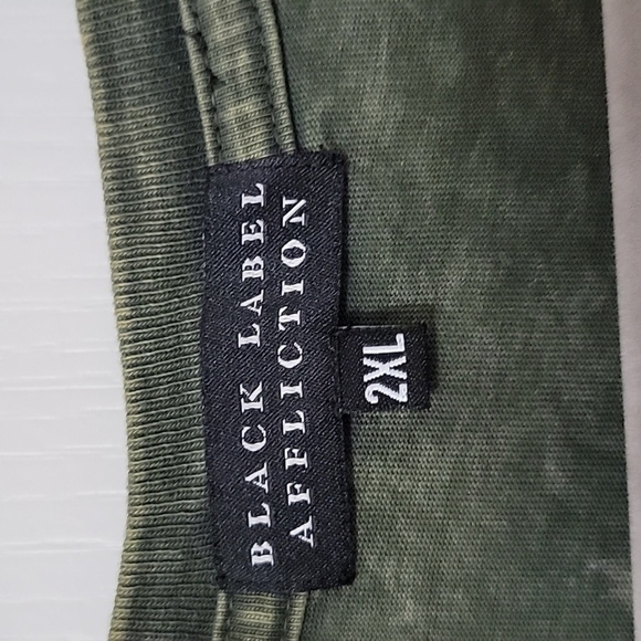 Affliction Black Label Ironhorse Tribe T-Shirt, Size 2XL, Good Used Condition - Picture 2 of 9